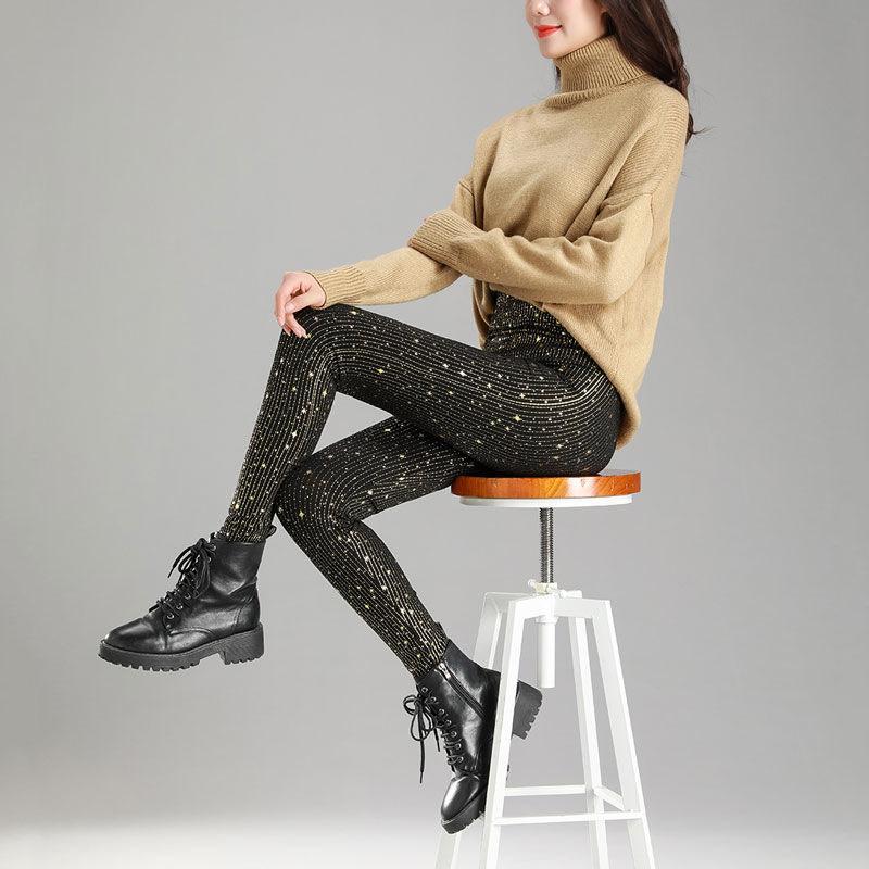 Женские эластичные леггинсы на осень и весну — фото 4