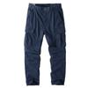 Vintage Work Pants For Men Cotton Cargo Trousers With Multiple Pockets For Casual Wear
