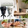 3D-gedruckter Blumentopf Neuartiger Pflanztopf für Sukkulenten und Gothic-Heimdekoration