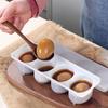 4 Grids Boiled Egg Making Box Sealed Braised Egg Box Creative Pickling Egg Box  Halogen Eggs