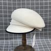 Japanese Woolen Beret Women'S Retro Casual Slanted Top Bag Edge Duck Tongue Equestrian Hat Fashion Felt Hat