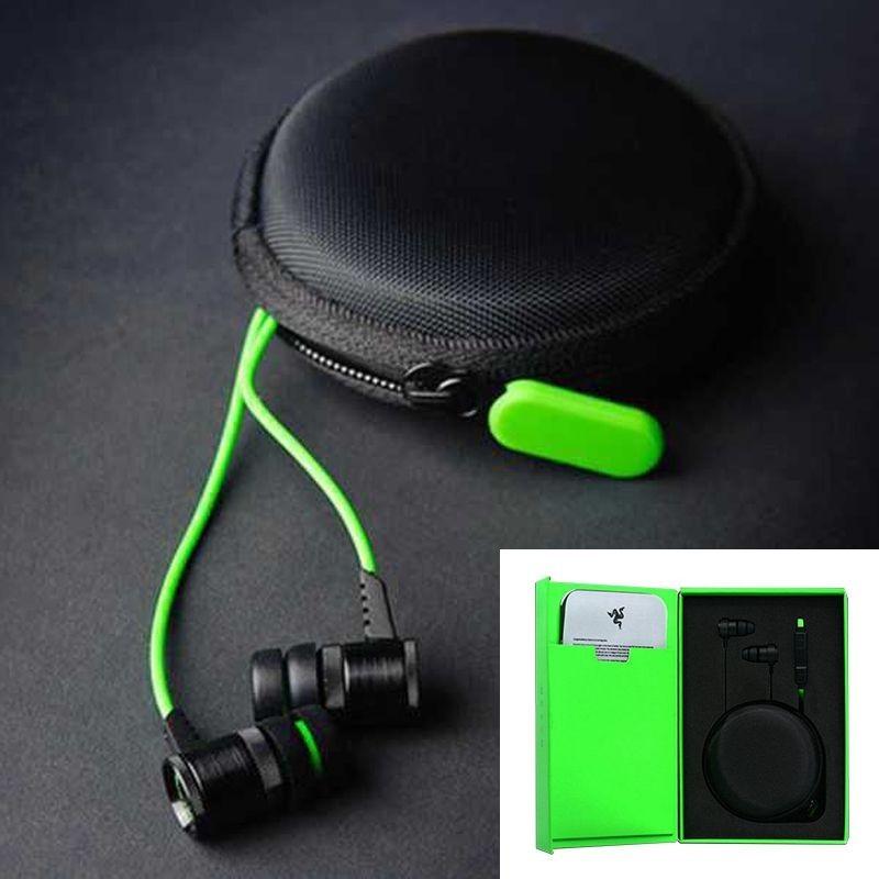 Highquality Wired Headphones Comes With A Headphone Organizer Magic Green