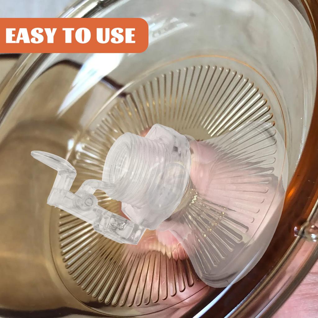 Mini Small Electric Kettle Funnel Plastic Wide Mouth Funnel for Household Travel Water Filling Kitchen Supplies