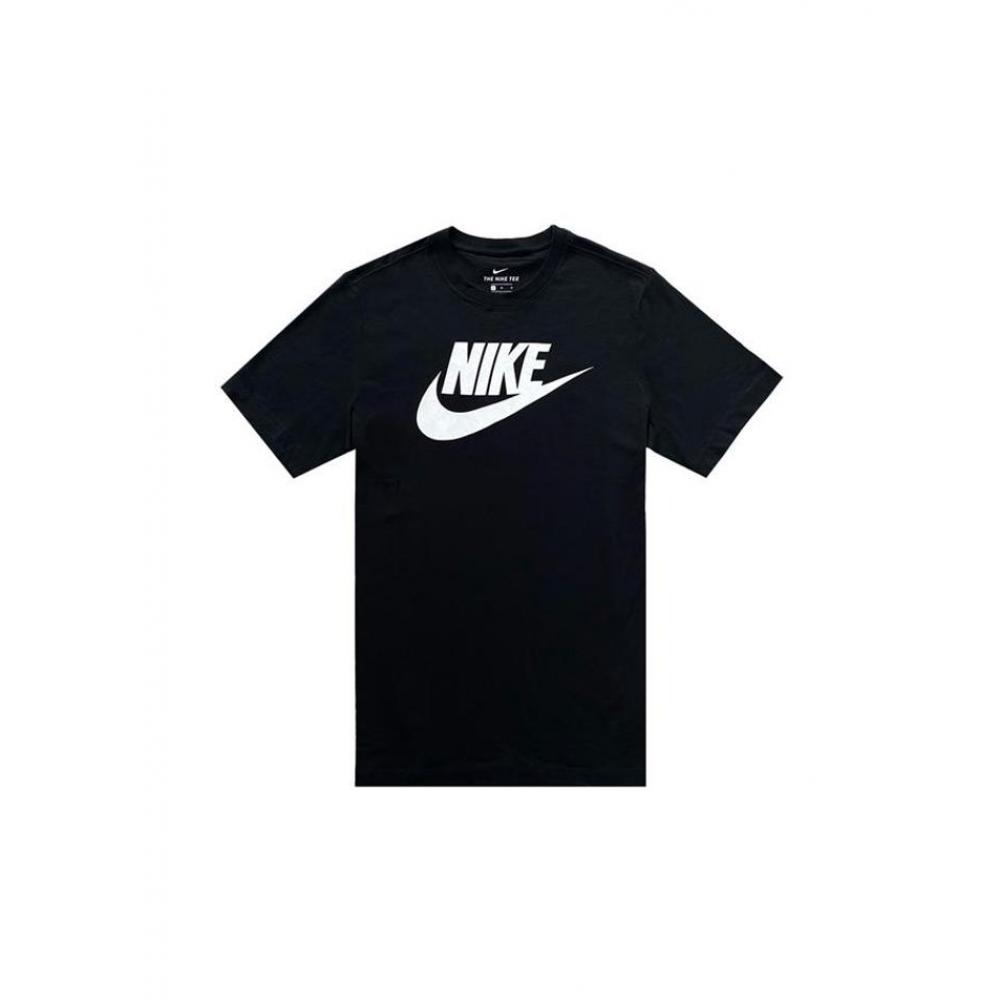 

Nike Nsw Swoosh Futura Short Sleeve Tee Black Ar5004 010 L
