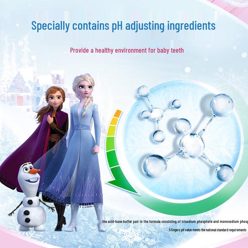 Crest Kids Olaf Fluoride Toothpaste - Peach Flavor