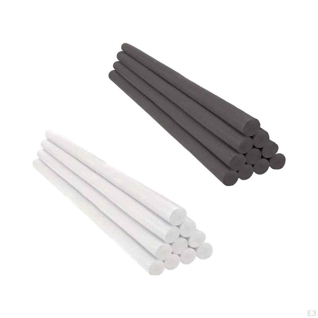 10 Foam Cylinder Rods, Craft Tubes, DIY Material, Sponge for Matching Decoration, Wedding