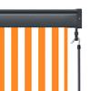External Roller Blind, 140X250 Cm, White-Orange