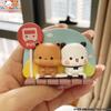 Official Original Panda Bubu And Yier Fridge Magnet  Toys , Cute Bubu And Dudu Cartoon Model Surprise  Gift