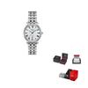 Tissot Kason Zen I Collection Automatic Mechanical Movement Women's Watch 30mm Silver Dial T122.207.11.033.00
