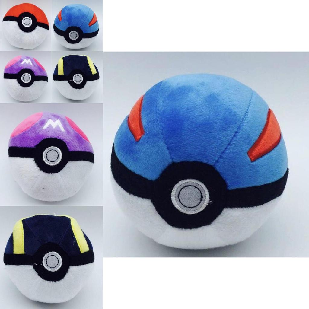 Entzückendes 4,7" Pokemon Pokeball Plüsch Stofftier für Kinder