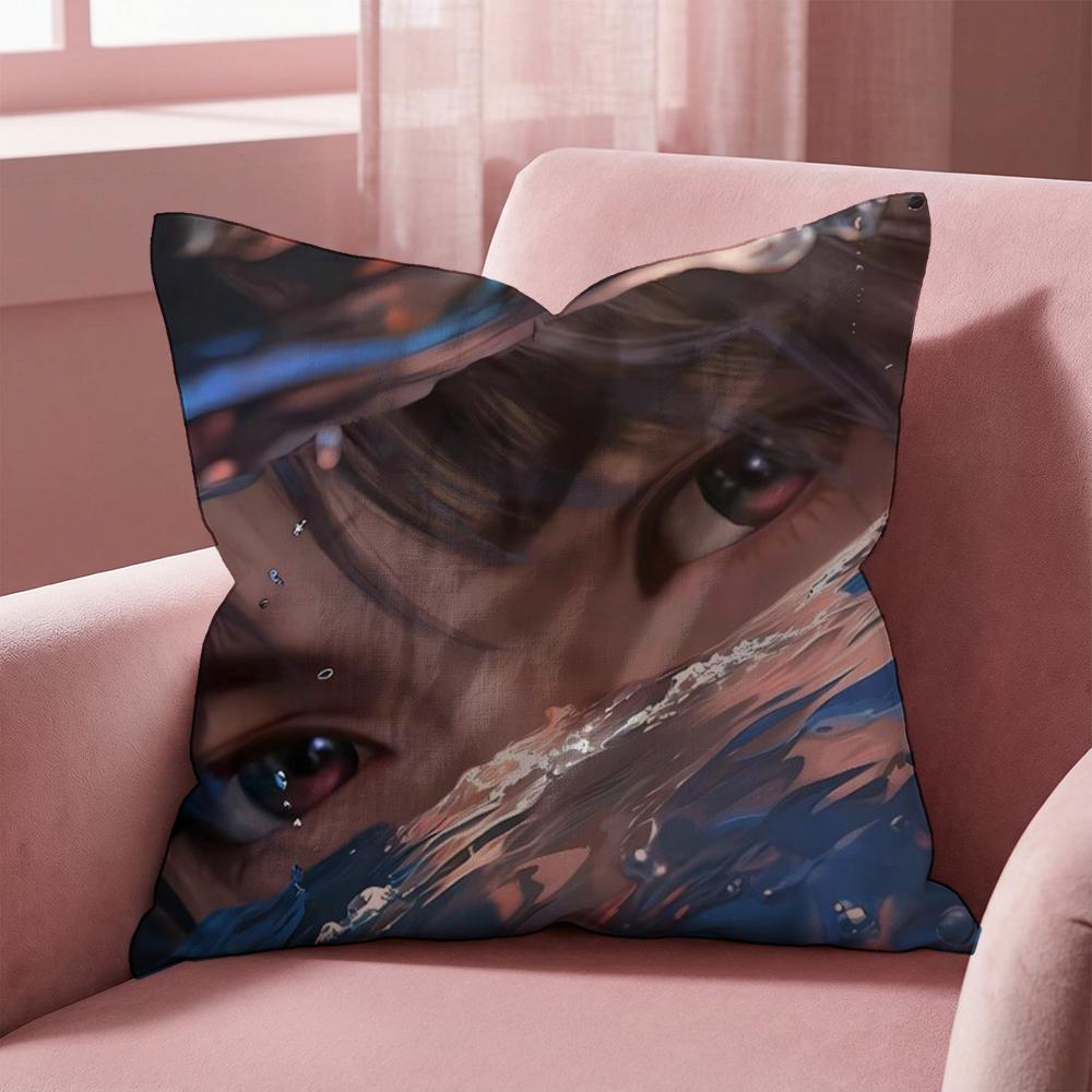 R-Rafayel Love D-Deepspace Cushion Cover Multi-Scene Pillow Cover for Home & Car - Reversible, Soft & Durable for Daily Use