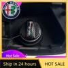 Car Stickers For Alfa Romeo Car Carbon Fibrer Fuel Tank Cap Protection Cover Sticker Interior Accessorie For Alfa Romeo 4C 159 1