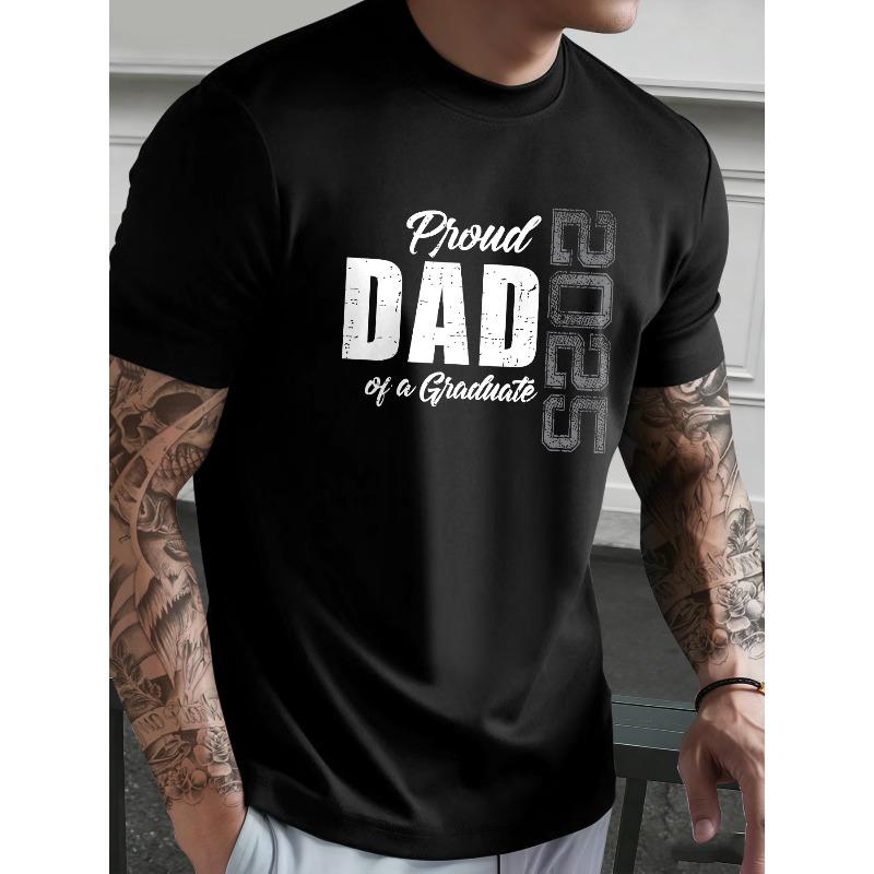 

Men s Summer Short-Sleeve T-Shirt with Graduation Print - Casual Round Neck Tee Suitable for Graduation Gifts, Themed Events & Casual Attire 4XL чорний