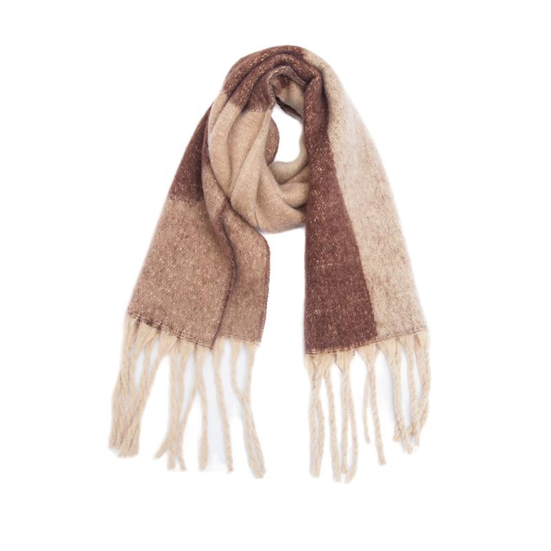 New  Imitation Cashmere Women Scarf Winter Vintage Print Tassel Pashmina Mujer Femme Foulard Bufanda Long Wrap Shawl Men'S