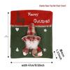 High-Grade Christmas Ornament Hat Chair & Doll Stool Covers for Home Party Decoration