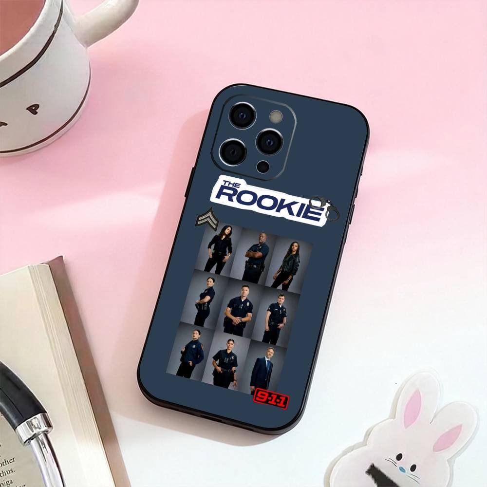 

TV The R-rookie Phone Case For iPhone 17,16,15,14,13,12,11 Plus,Pro Max,Soft Silicone Black Cover iPhone16plus