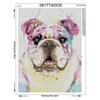 Diamond Embroidery Bulldog 5d Diamond Painting Full Diamond 3d Picture of Rhinestones Cross-stitch