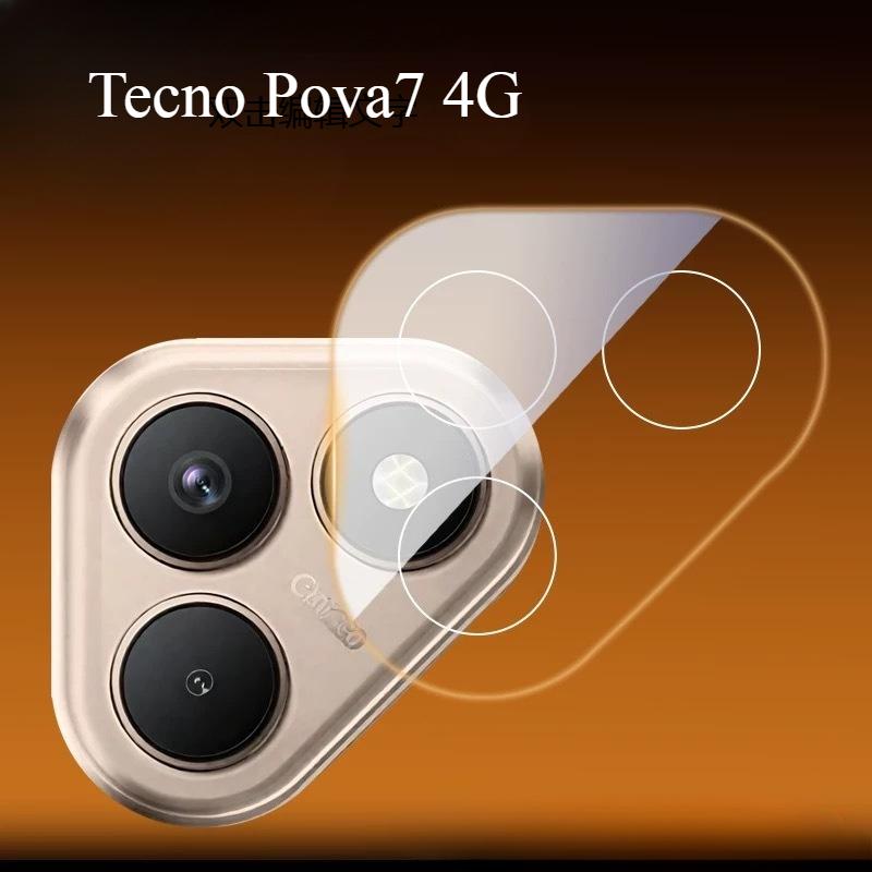 Защитные пленки и стекла для объектива 3D-камеры Tecno Pova 7 Ultra 4G 5G для Tecno Pova7 7Ultra, Задняя прозрачная стеклянная защитная пленка, Чехол For Tecno Pova7 5G чистый