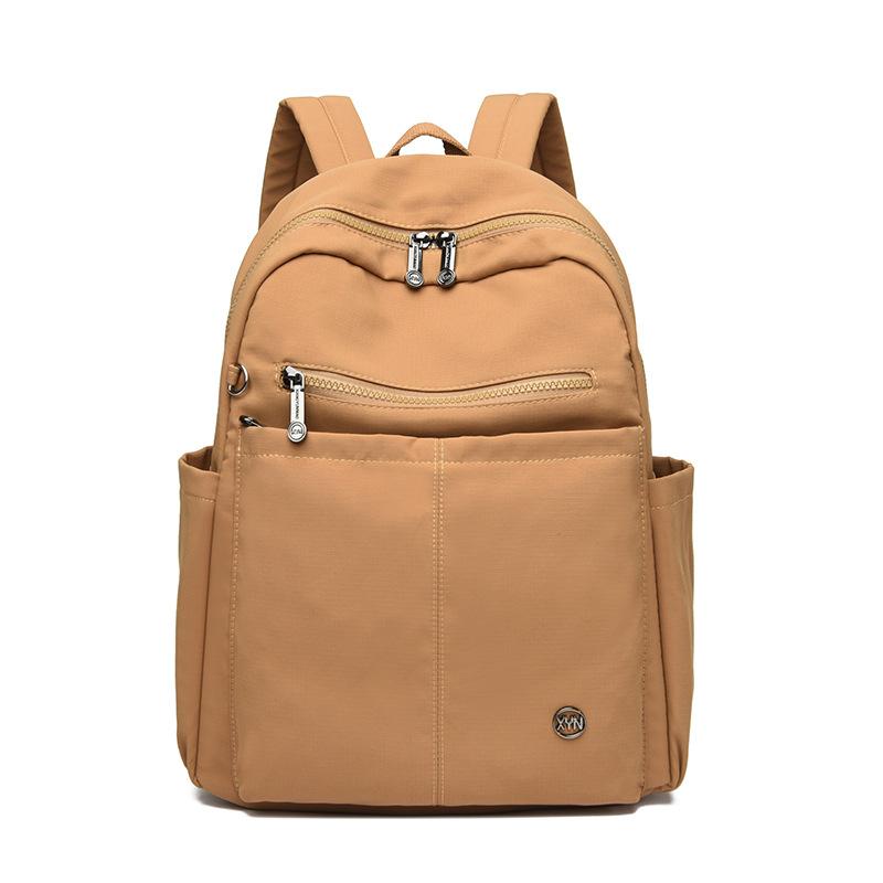 Damen Rucksack Student Große Kapazität Schultasche Leichter Nylon Reiserucksack