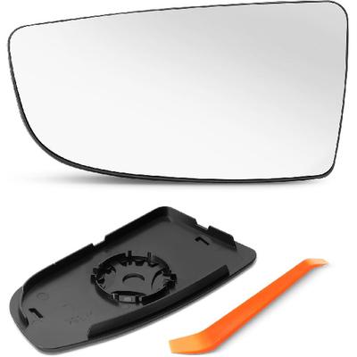 Compatible With 2015- Ford Transit T150 T250 T350 Driver Side Mirror, Replacement For 2014- Transit MK8 Left Side Mirror Glass, Lower Mirror With