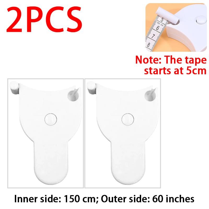 Portable Measuring Tape Mini Ruler Retractable Metric Tape in Inches Measuring Film for Body Soft Measuring Tape