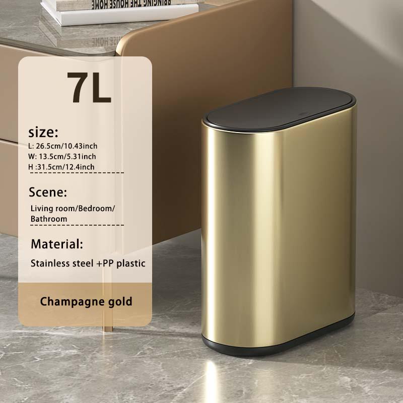 Press Lid Narrow Slit Waste Bin