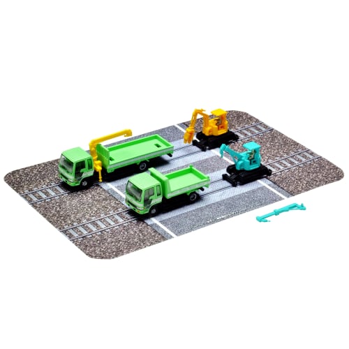 

Tomytec The Truck Collection Truck Collection Railroad Maintenance Vehicle Set C Diorama Supplies 319924