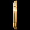 UOSU Golden Rechargeable Wall Sconce with Tri-Color Light