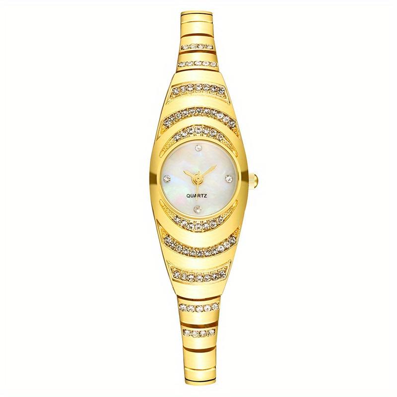 1pc-Elegant and Fashionable Women s Watches with Rhinestones and Quartz for Women