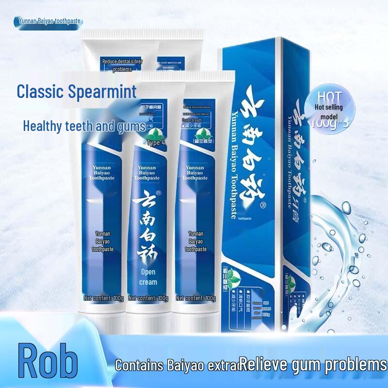 

Yunnan Baiyao Gum Care & Fresh Breath Toothpaste