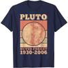 Pluto Never Forget Space Science Astronomy Men Women Funny T-Shirt