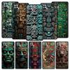 Vintage Totem Painting Phone Case Cover for Redmi 14C 10C Note 15 14 13 12 10 11 K40 Pro Plus 5G Soft TPU Shockproof Shell Bags
