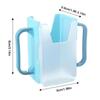 Adjustable Milk Cup Holder with Handle Juice Box Holder Anti Squeeze Bag Holder Portable Adjustable Milk Carton Cup Holder