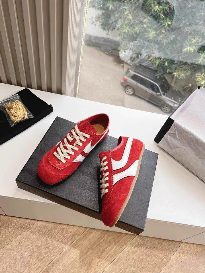 

Comfortable European goods increase niche retro German training shoes women s summer breathable flat versatile single shoes sports Forrest Gump shoes 35