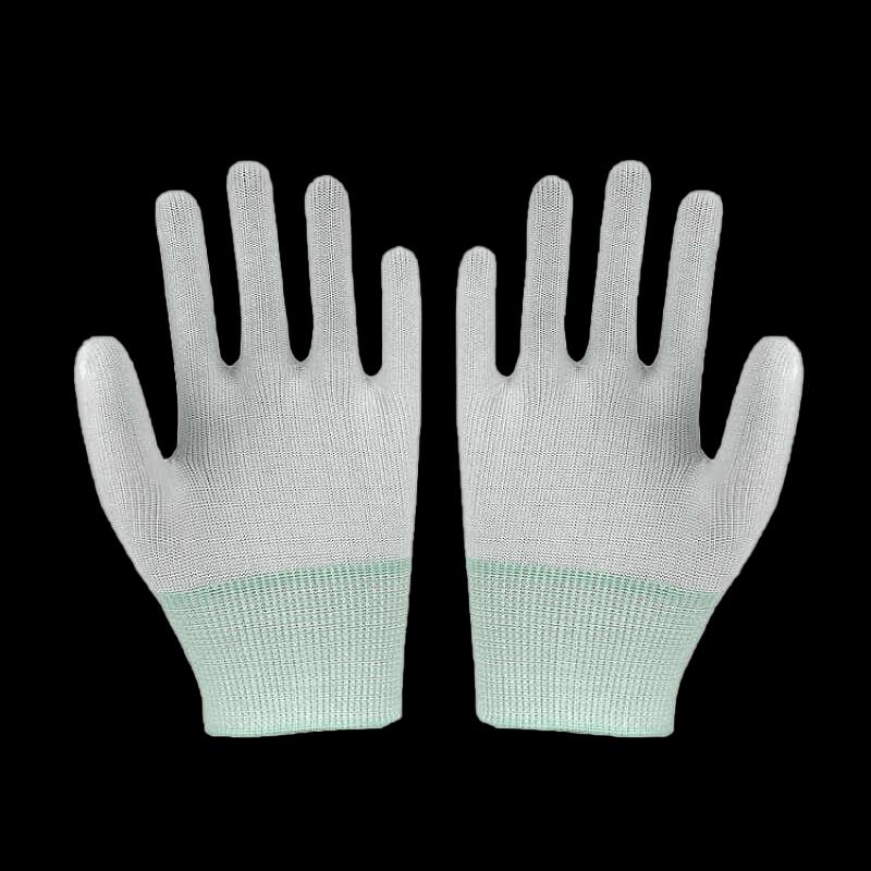 Nylon PU Dust-free Anti-static Gloves