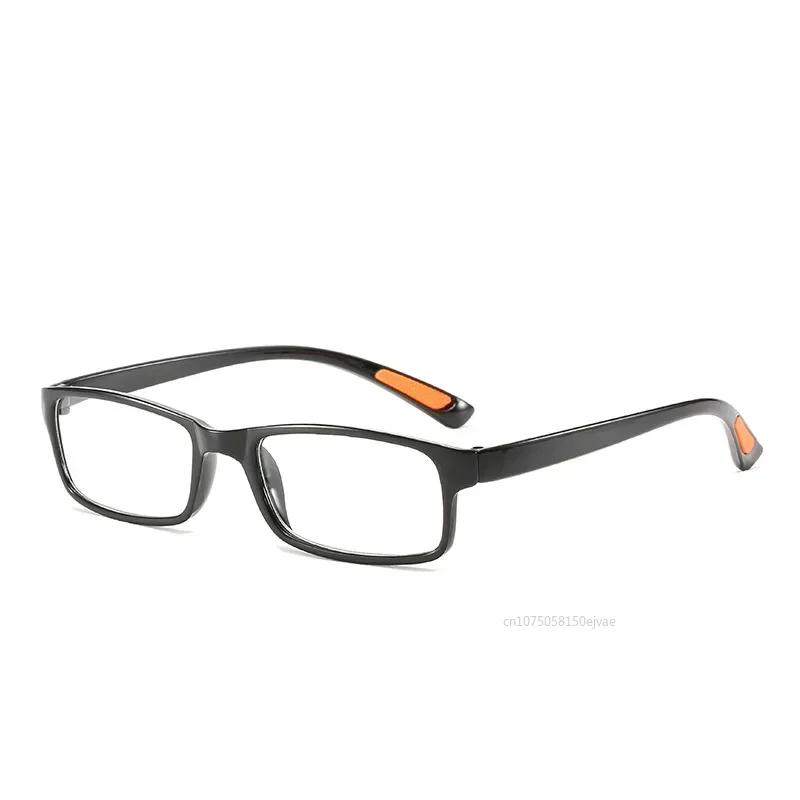 Prescription Myopia Glasses Reading Glasses for Men Women Ultra-light TR90 Square Myopia Glasse with Degree -0.5 -1.0 To -6.0 Myopia 6