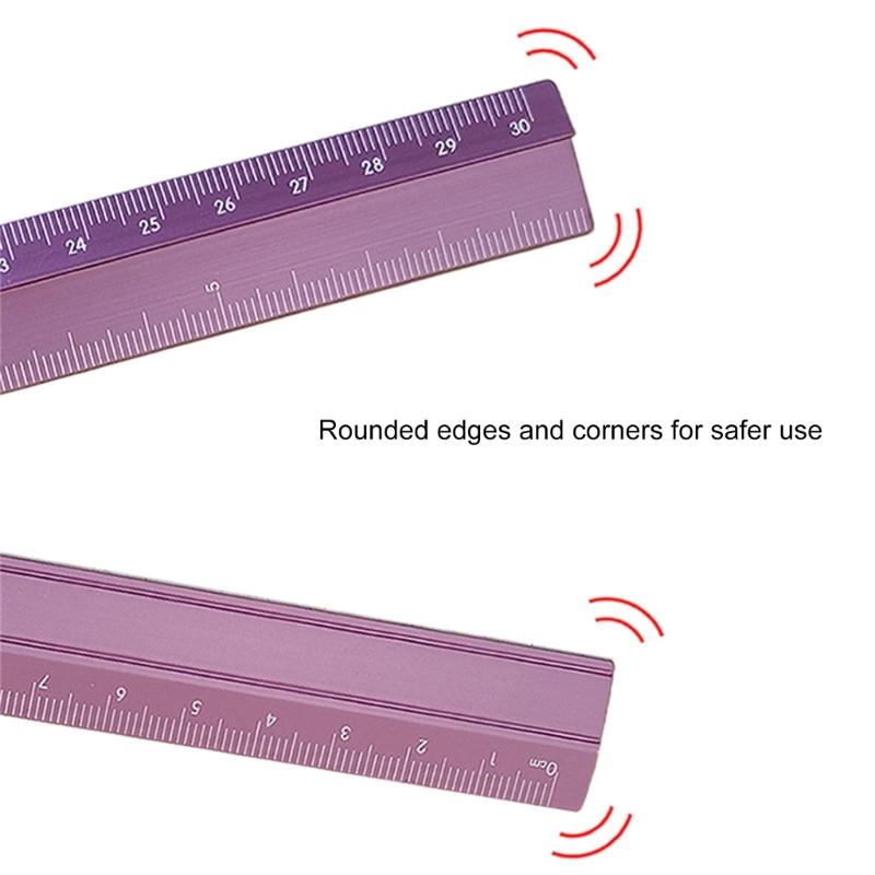Multifunktionale Aluminiumlegierung Effizientes Faltlineal für präzises Messen in Bau- und Heimwerkerprojekten Zeichnen