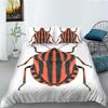 Quilt Cover Pillowcase Two Or Three-Piece Set Polyester Color Insect 3D Digital Printing
