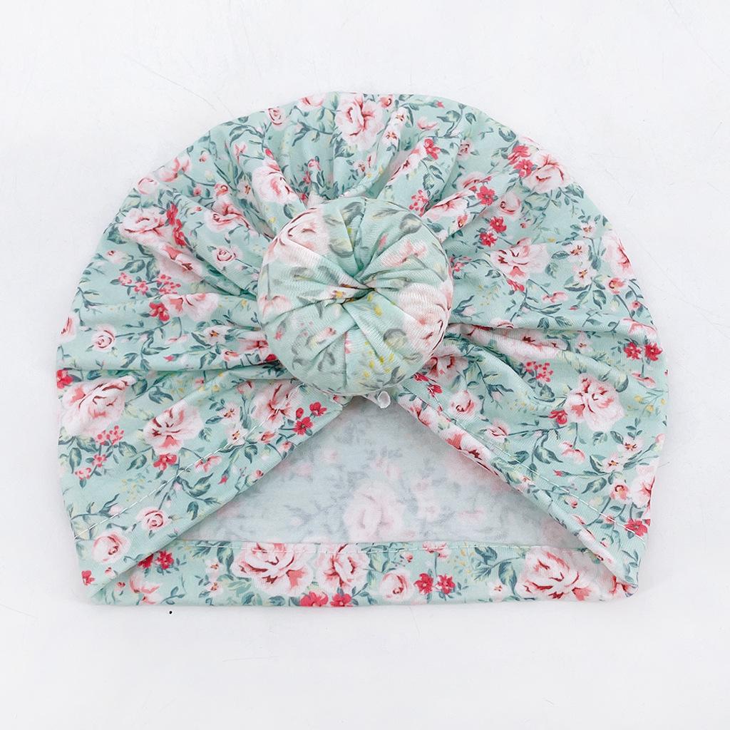 

«Новинка 2022 года — шапка-тюрбан для малышей с принтом в виде пончика в индийском стиле»