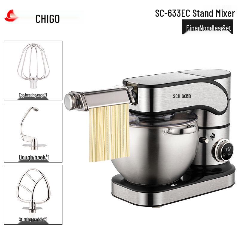 10L Multifunctional Chef Machine: Dough Mixer, Stand Mixer & Egg Beater for Home & Commercial Use