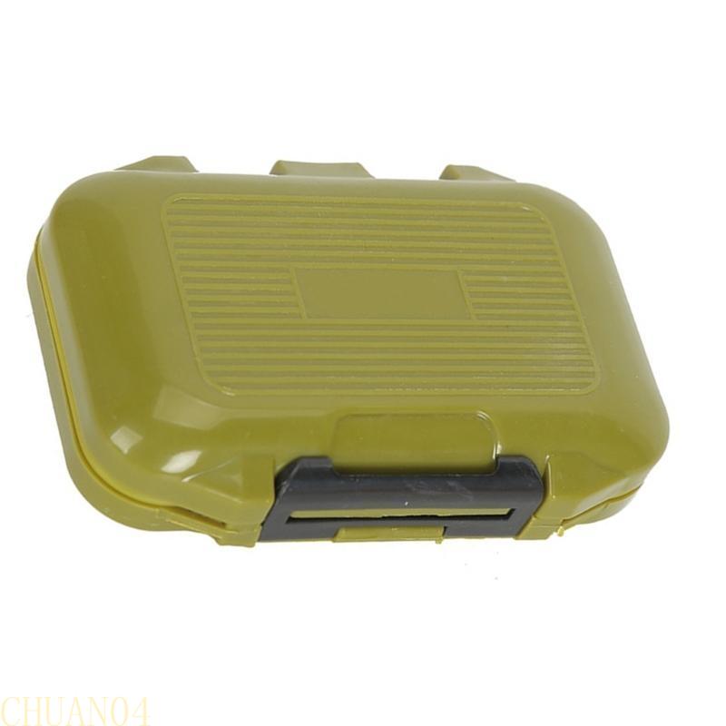 A1A2 Fishing Lures Box Outdoor Fishing Tool Box Portable Tackle Case Organizers Double Sided Lures Hook Organizers Enduring
