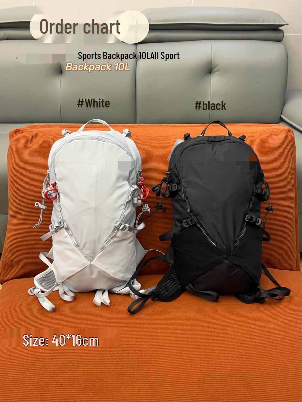 

Luyu Outdoor Рюкзак для пешего туризма большой вместимости, легкий, с поддержкой поясницы, для мужчин и женщин белый