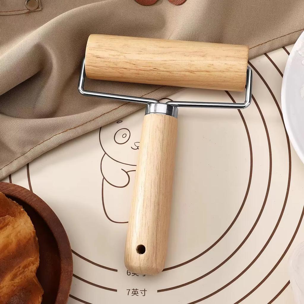 1PC Rolling Pin Wooden Baking Crushed Nuts Pancakes Biscuits Kitchen Utensils for Baking Cakes and Pizza Kitchen Utensils