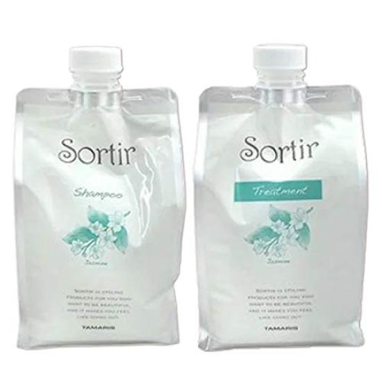

Tamaris Saltire Jasmine Shampoo 1000mL Treatment 1000g Refill Set +