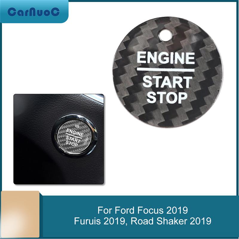 

Автомобильные аксессуары, чехол из углеродного волокна, кнопка запуска и остановки для Ford F150 2016-Explorer 2016-18 Focus Mondeo