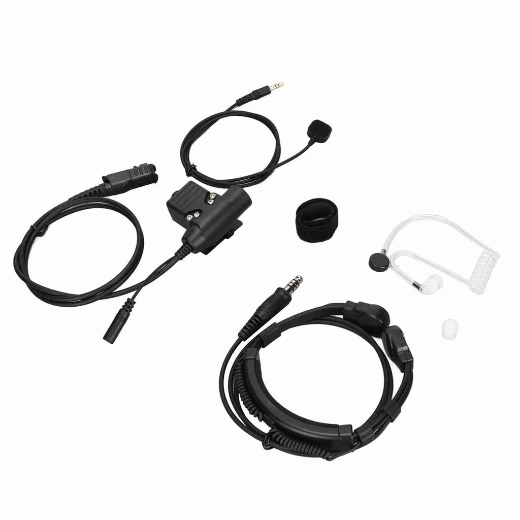 U94 PTT Headset System Adapter U94 PTT Finger Mic 7.1mm Headset for MOTOROLA XiR P6600 P6620 DP2400