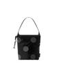 Sweetch Handle Pouch 001 Glossy Black Polka Dot