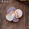 New Geometric Petal Combination Enamel Color Flower Magnetic Brooch Color Oil Ladies Multifunctional Brooch