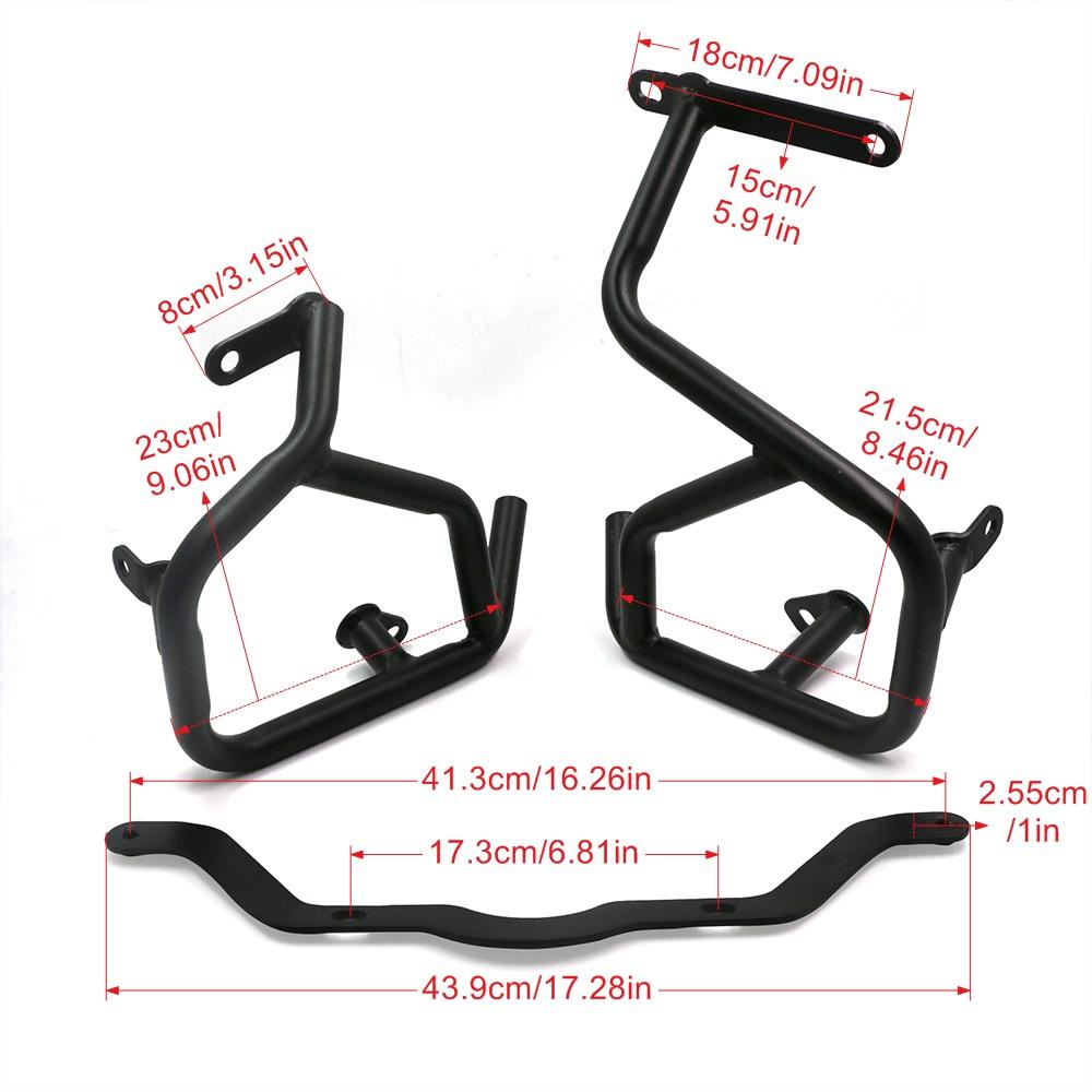 For BMW S1000XR S1000 XR S 1000 XR 2015-2023 Motorcycle Highway Front Crash Bars Engine Guard Bumpe Stunt Cage Frame Protector