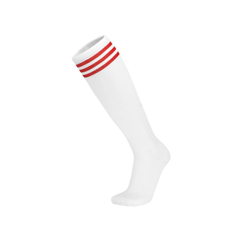 Summer Thin High-Tube Football Socks Men'S Sports Socks Children'S Knee-Length Women'S Stockings Three-Bar